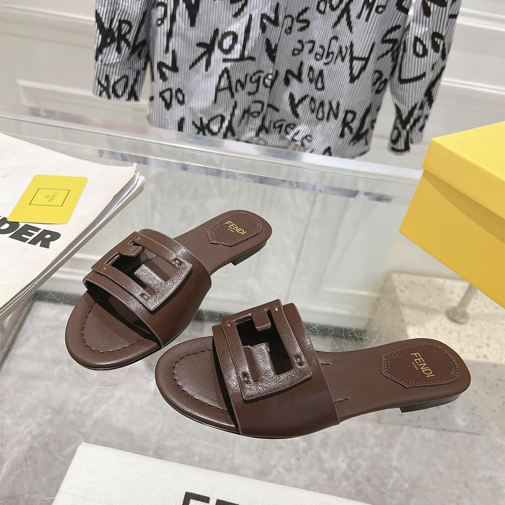 Fendi Baguette Slides